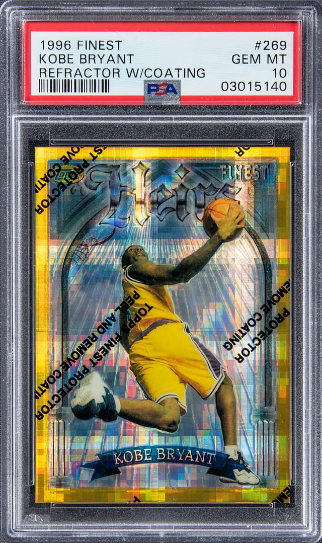 Kobe Bryant Finest Heirs Refractor